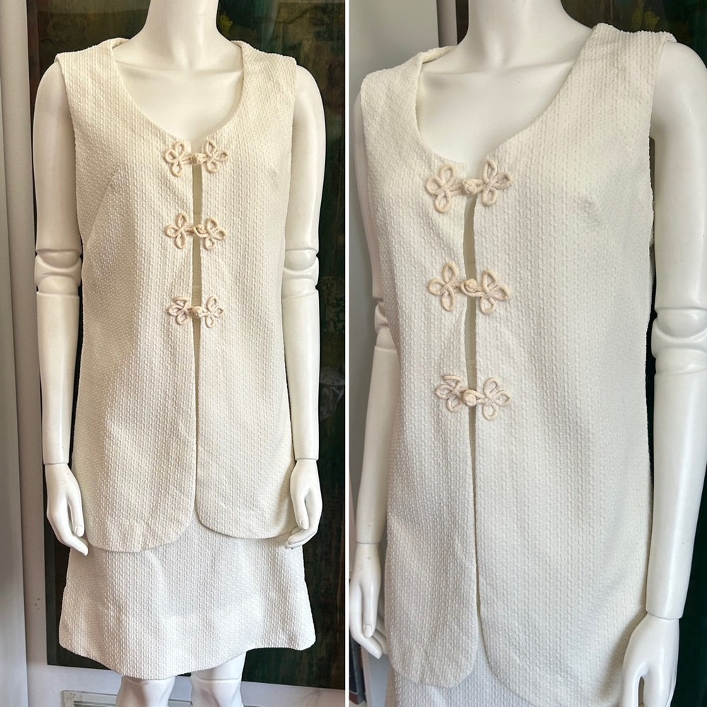 Vintage two-piece skirt set